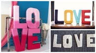DIY Yarn Letters