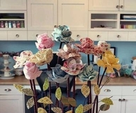 DIY Flowers from Cloth