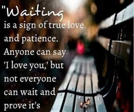 waiting