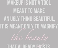 make up in not a tool
