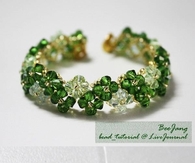 DIY Transparent Beads Bracelet