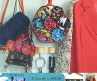 Scarves Organization Ideas
