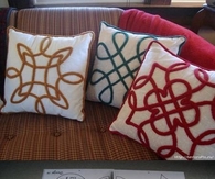DIY Celtic Pillows