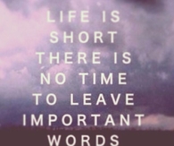 Life Is Short