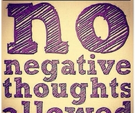 No Negative Thoughts