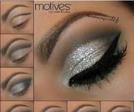 DIY New Year Make-up Idea
