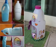 DIY Plastic Bottle Doll House