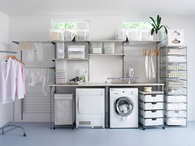 Organized Laundry Room