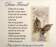 Dear Friend....