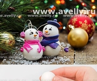 DIY Ornaments Christmas Snowman