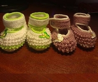 DIY Crochet Baby Shoes