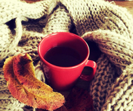 Red coffee cup