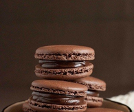 Chocolate macaroons