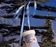 DIY Socks Baby Christmas Shoe Ornaments