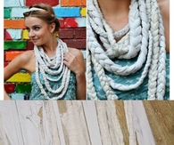 How To Make A Scarf Necklace From Old Shirts