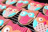 Owl cookies