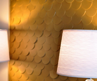 Fishscale wall art