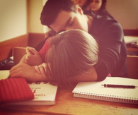 Classroom cuddle