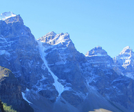 Blue pool of Moraine Lake
