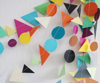 DIY Shape Garland