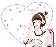 Happy Listening to Music