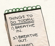 Things to do today....