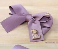 DIY Bow Hairpin