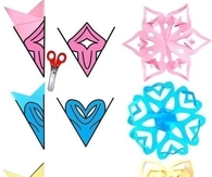 DIY Fancy Snowflakes