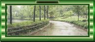 Rainy Day Thomas Kinkade Painting Animated