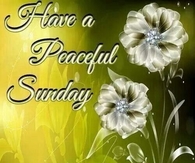 Have a peaceful Sunday