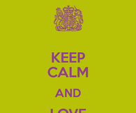 Keep Calm and Love Saturday Night!