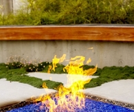 Glass Fire pit