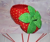 DIY Cute Strawberry Bowl