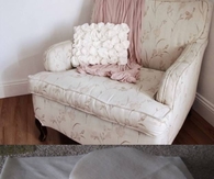DIY Rose Fleece Pillow