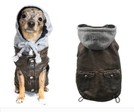 DIY Dog Hooded Clothing