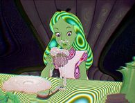 Trippy Alice in Wonderland