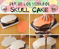 DIY Skull Cake