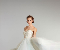 Pastel Wedding Gown