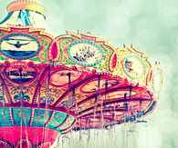 Colorful Carnival Ride