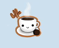 Cute Kawaii Coffee