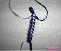 DIY Weave Ribbon Bracelet