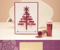 DIY Strips Paper Christmas Card