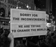 We are trying to change the world