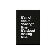 Making Time