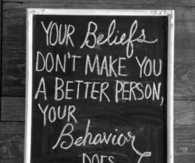 Your behavior makes you a better person