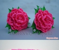 DIY Ribbon Roses Flowers