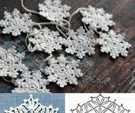 DIY Crochet Snowflakes Tutorials