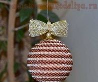 DIY Christmas Ball Ornament