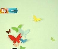 DIY Butterfly Clock