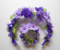 DIY Wire Nylon Flowers